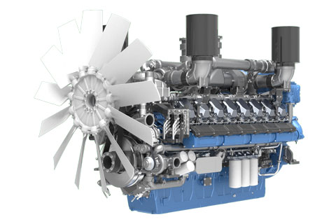 Дизельный двигатель WEICHAI 16M33