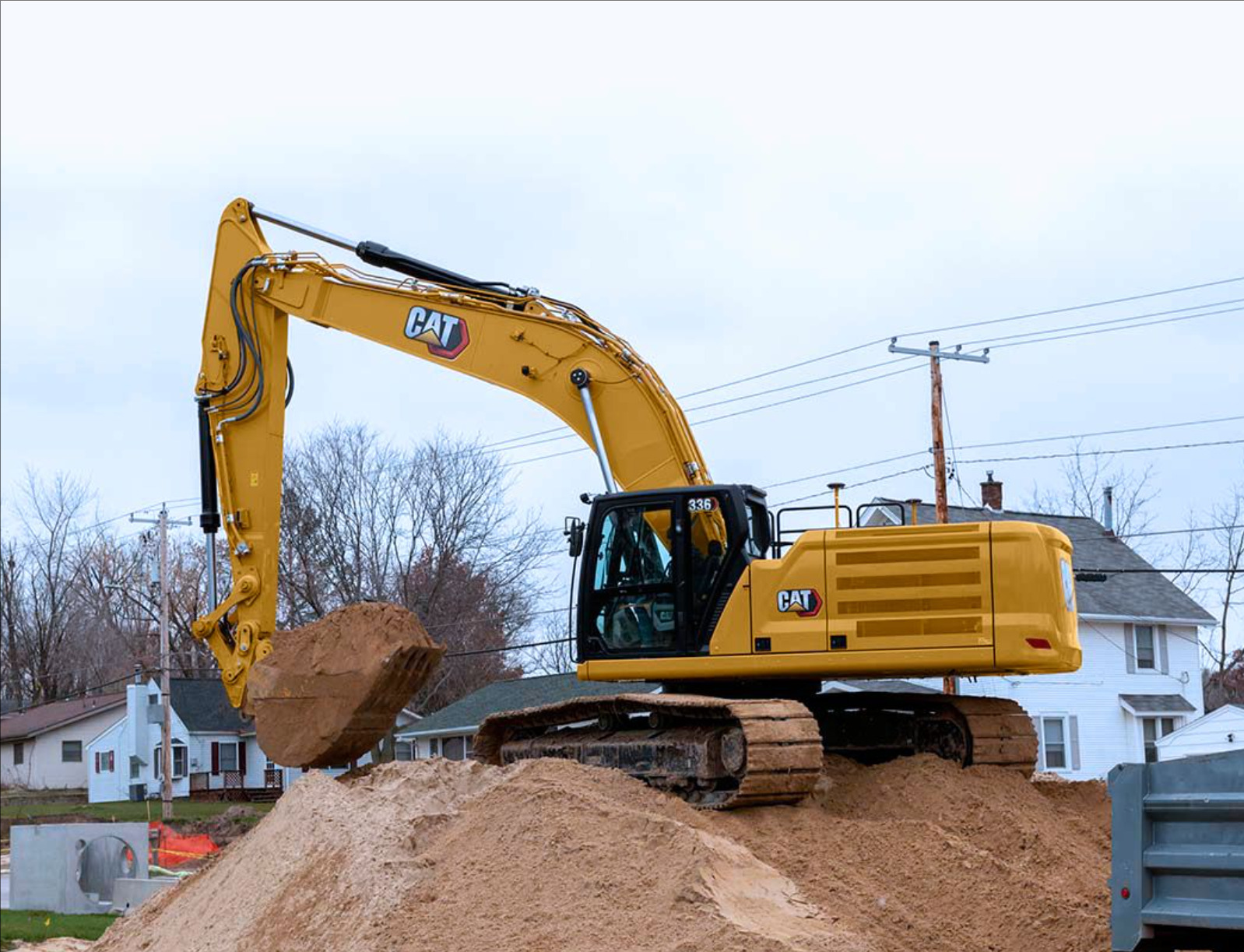 Экскаваторы большой мощности CAT 336