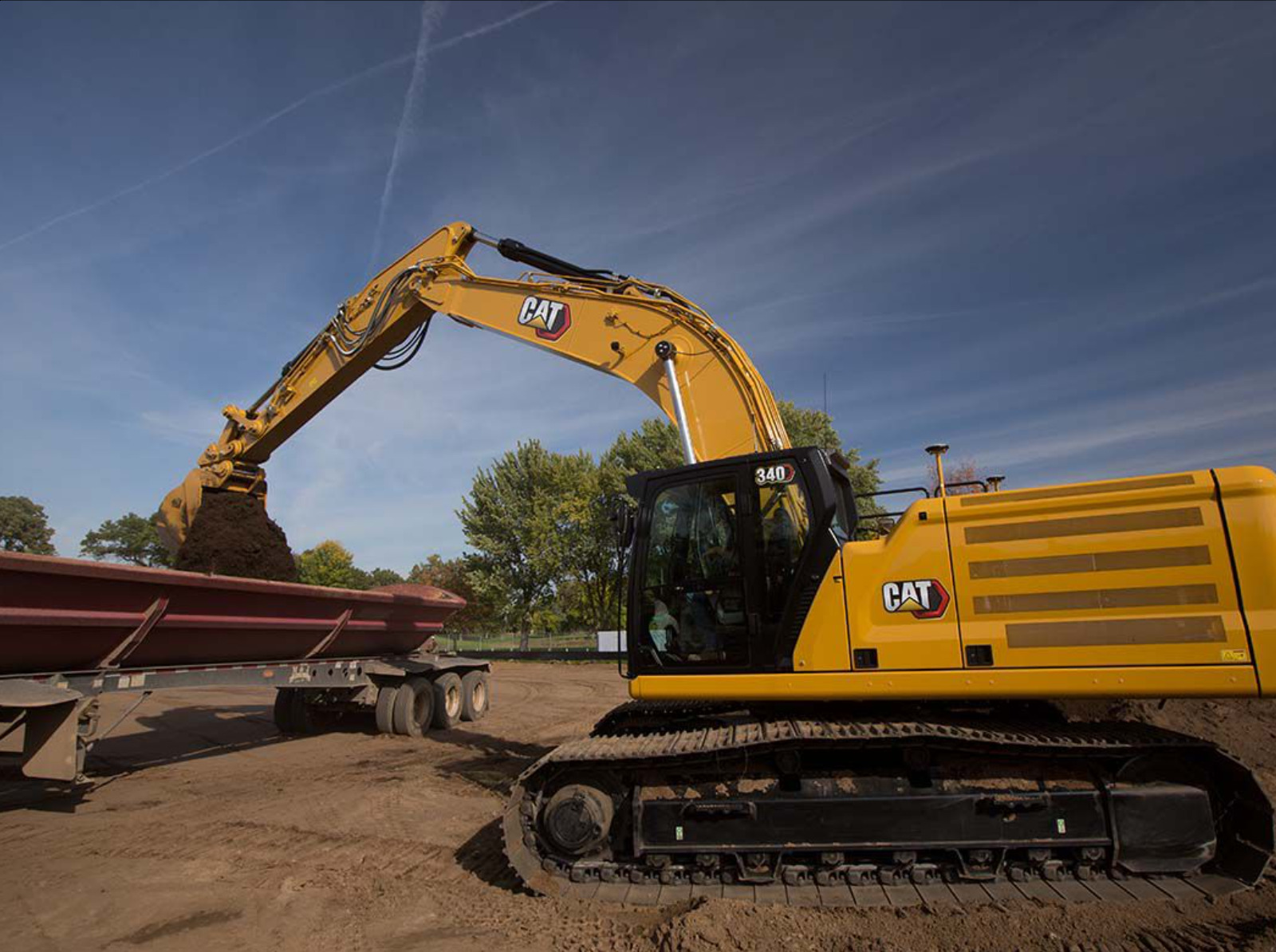 Экскаваторы большой мощности CAT 340